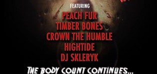 PARTY with a purpose: Timber Bones, Crown The Humble, Peach Fur, HighTide & DJ Skleryk
